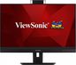 ViewSonic 27" QHD Frameless IPS Monitor with Webcam, HDMI, DisplayPort in, USB type C (90W charging), RJ45 Ethernet, 2 USB, Speakers and Full Ergonomic Stand with large tilt angle, dual direction pivot