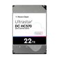 Western Digital Ultrastar DC HC570 3.5" 22000 GB Serial ATA III - HC570 WUH722222ALE6L4 7200RPM Desktop HDD