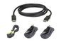 Aten 1.8M USB DisplayPort Secure KVM Cable Kit