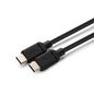 MicroConnect USB-C Charging cable, black. 0,5m