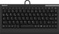 KeySonic Mini keyboard, PS/2-USB-Combo, 77 keys, DE, Black