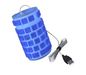 ICY BOX ACK-109BL DE Rub USB/PS2 BLUE