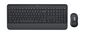 Logitech Signature MK650 Combo For Business clavier Souris incluse RF sans fil + Bluetooth QWERTY Danois, Finlandais, Norvégien, Suédois Graphite