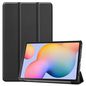 CoreParts Samsung Galaxy Tab S6 Lite 2020-2022 Tri-fold caster hard <br>shell cover with auto wake function - Black