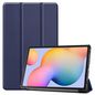CoreParts Samsung Galaxy Tab S6 Lite 2020-2022 Tri-fold caster hard <br>shell cover with auto wake function - Blue