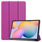 CoreParts Samsung Galaxy Tab S6 Lite 2020-2022 Tri-fold caster hard <br>shell cover with auto wake function - Purple