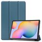 CoreParts Samsung Galaxy Tab S6 Lite 2020-2022 Tri-fold caster hard <br>shell cover with auto wake function - Dark Green