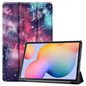 CoreParts Samsung Galaxy Tab S6 Lite 2020-2022 Tri-fold caster hard shell cover with auto wake function - Galaxy Style
