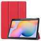 CoreParts Samsung Galaxy Tab S6 Lite 2020-2022 Tri-fold caster TPU cover built-in S pen holder with auto wake function - Red