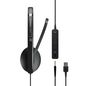 EPOS ADAPT 100 Series<br>headset <br>on-ear <br>wired <br>USB <br>3.5 mm jack <br>black <br>Optimised for UC