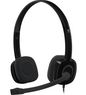 Logitech H151 Stereo Headset Wired Head-band Office/Call center Black