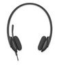 Logitech H340 USB Computer Headset Wired Head-band Office/Call center Black