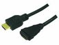 LogiLink HDMI/HDMI, 3.0m HDMI cable 3 m HDMI Type A (Standard) Black