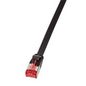 LogiLink Cat.6 3m networking cable Black Cat6 U/FTP (STP)
