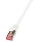 LogiLink 2m Cat.6 S/FTP networking cable White Cat6 S/FTP (S-STP)