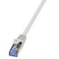 LogiLink 2m Cat.6A S/FTP networking cable Grey Cat6a S/FTP (S-STP)