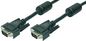 LogiLink VGA Cable 2x STblack 2x Ferrit Core 3M