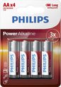 Philips Power Alkaline AA 4-blister