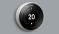 Google Nest Learning thermostat WLAN Acier inoxydable