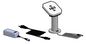 Ergonomic Solutions Dock and Charge, Dock and Pole only - BLACK