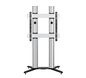 B-Tech MODE-AL - Premium Freestanding Single Screen Twin Column UC Stand - (VESA 900 x 800)