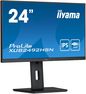 iiyama 24" ETE IPS-panel, 1920x1080, USB-C Dock (65W, LAN, DP-OUT, USB3.0x2) 15cm Height Adj. Stand, Pivot, 4ms, 250cd/m², Speakers, USB-C, HDMI, DisplayPort  (23,8" VIS)