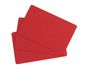 Evolis 85.6 x 54, 0.76 thickness, PVC, Red, 100 pc(s)