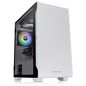 ThermalTake S100 Tempered Glass Snow Edition Micro Tower White