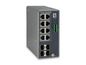 LevelOne 12-Port Gigabit Poe Industrial Switch, 8 Poe Outputs, 802.3At/Af Poe, 240W, 4 X Sfp, Din-Rail