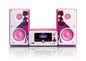 Lenco Mc-020 Home Audio Mini System 10 W Pink, White