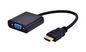 Gembird Video Cable Adapter 0.15 M Hdmi Type A (Standard) Vga (D-Sub) Black