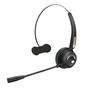 MediaRange Headphones/Headset Wireless Head-Band Office/Call Center Bluetooth Black