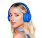 Skullcandy Headphones/Headset Wireless Head-Band Music Micro-Usb Bluetooth Blue