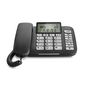 Gigaset Telephone Analog Telephone Caller Id Black