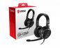 MSI Immerse Gh30 V2 Gaming Headset 'Black With Iconic Dragon Logo, Wired Inline Audio With Splitter Accessory, 40Mm Drivers, Detachable Mic, Easy Foldable Design'