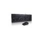 Lenovo Keyboard Mouse Included Usb Qwerty Dutch Black