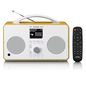 Lenco Pir-645Wh Radio Portable Digital White, Wood