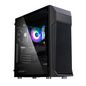 Zalman Atx Mid Tower Pc Case Pre-Installed 2 X 120Mm Blue Led Fan In Front 1 Midi Tower Black
