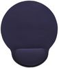 Manhattan Wrist Gel Support Pad And Mouse Mat, Blue, 241 x 203 x 40 Mm, Non Slip Base, Lifetime Warranty, Card Retail Packaging