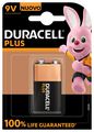 Duracell Plus 100 Single-Use Battery 9V Alkaline