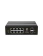 LevelOne Network Switch Gigabit Ethernet (10/100/1000) Power Over Ethernet (Poe) Black