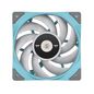 ThermalTake Toughfan 12 Turquoise High Static Pressure Radiator Fan Universal 12 Cm Blue 1 Pc(S)