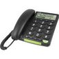 Doro Phoneeasy 312Cs Analog Telephone Caller Id Black
