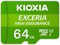 KIOXIA Exceria High Endurance 64 Gb Microsdxc Uhs-I Class 10