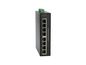 LevelOne 8-Port Fast Ethernet Poe Industrial Switch, 4 Poe Outputs, 802.3At/Af Poe, 126W, -40°C To 75°C