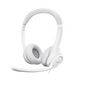 Logitech H390 Headset Wired Head-Band Office/Call Center Usb Type-A White