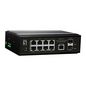 LevelOne Network Switch Managed L2 Gigabit Ethernet (10/100/1000) Power Over Ethernet (Poe) Black