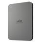 LACIE Mobile Drive Secure External Hard Drive 2000 Gb Grey