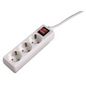 Hama 2 Power Extension 1.4 M 3 Ac Outlet(S) White