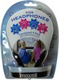 Maxell Kids Safe Headphones Wired Music Pink